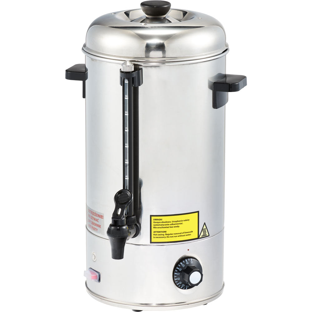Stalgast Glühwein- und Heißwasserkessel, Edelstahl, Silber, 2,4kW, 230V, Inhalt: 10L
