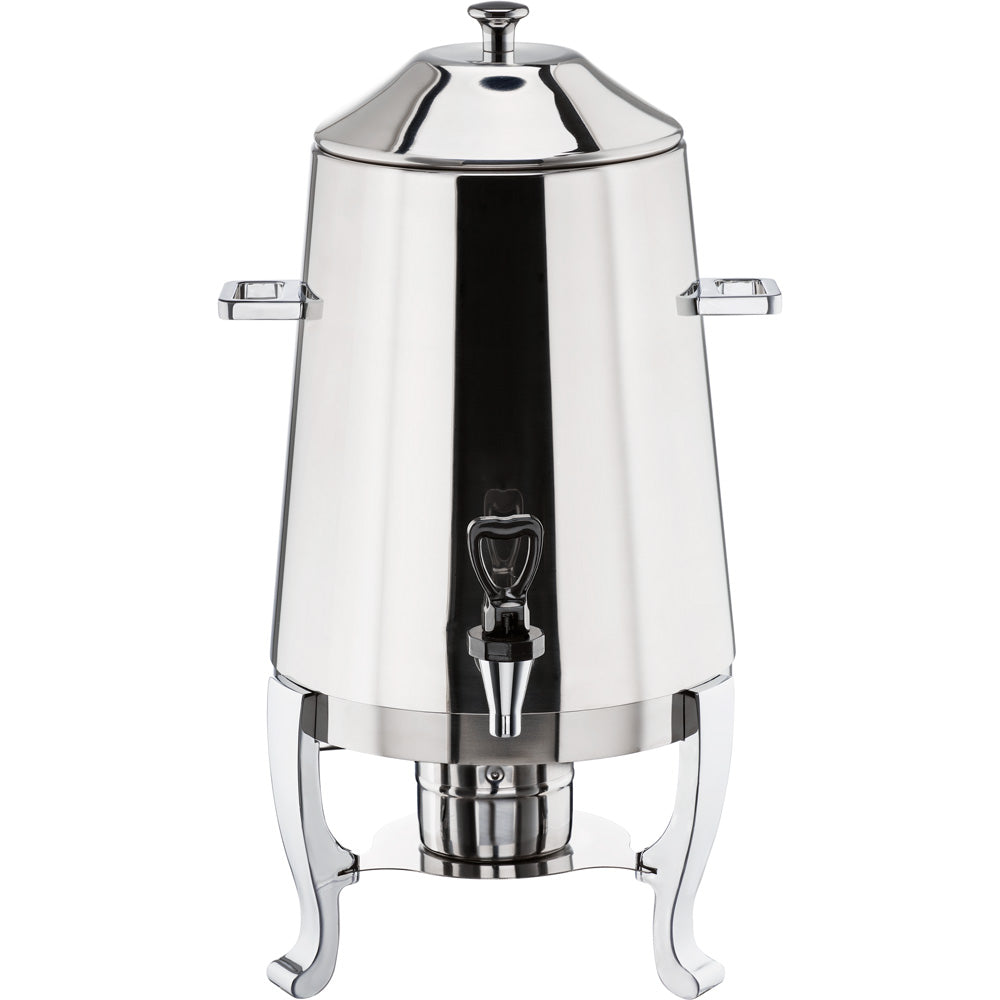 Stalgast Heißwasser-Spender (Mit Brennpastenbehälter), Edelstahl, Inhalt: 13L, 320x570x330mm