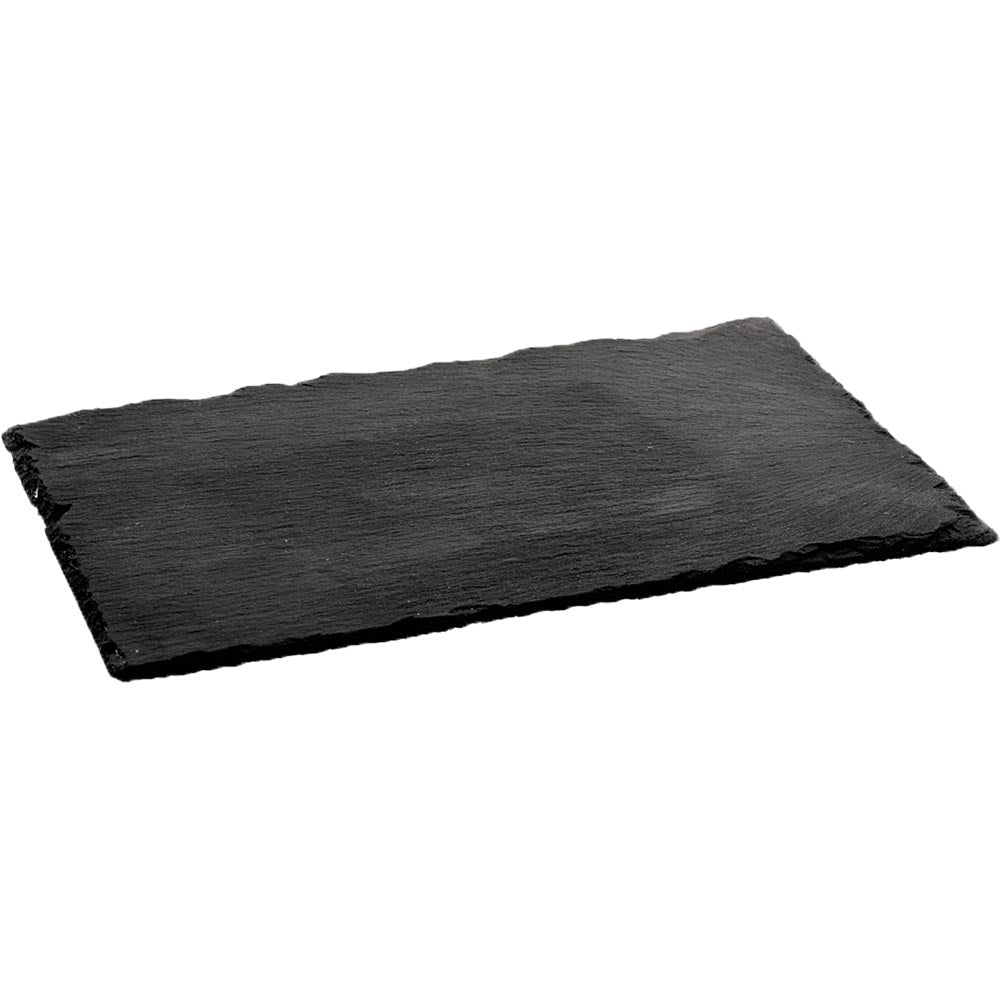Stalgast Schieferplatte, Schiefer, Grau, Rechteckig, 300x200x5mm