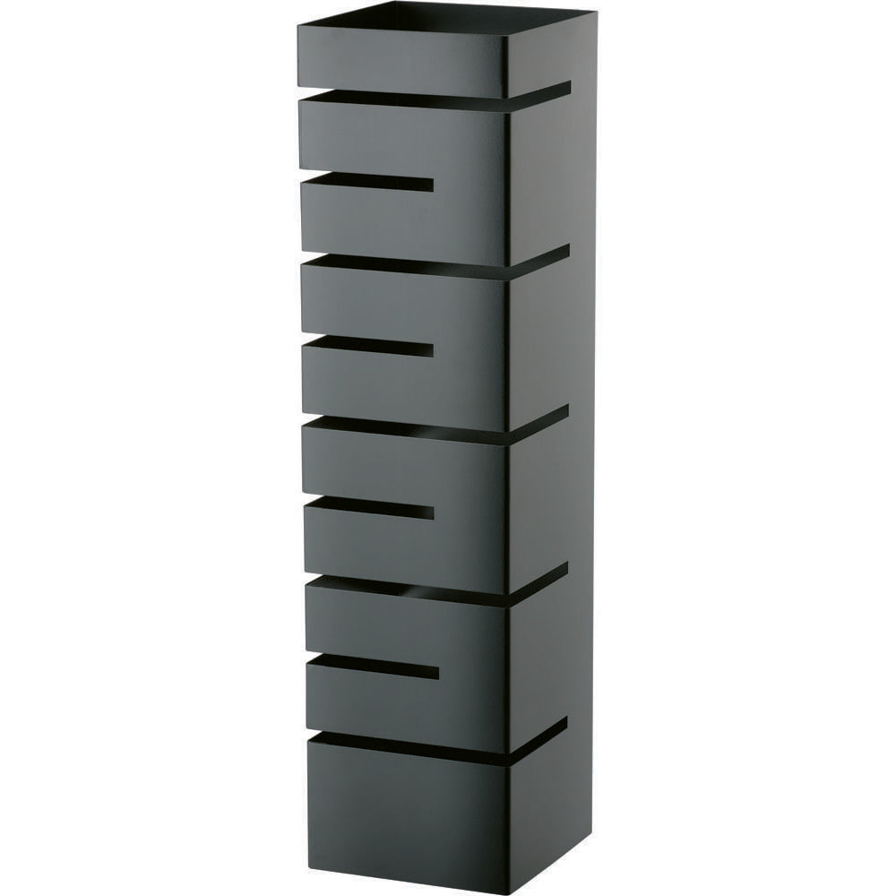 Stalgast Buffet-Ständer hoch, Einschübe winklig, 150x150x570 mm (BxTxH), schwarz