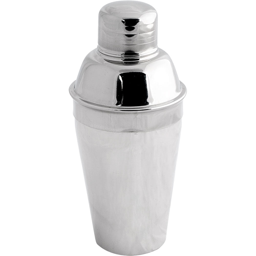 Stalgast Cocktailshaker, Edelstahl, Dreiteilig (Becher, Siebaufsatz, Deckel), Inhalt: 500ml