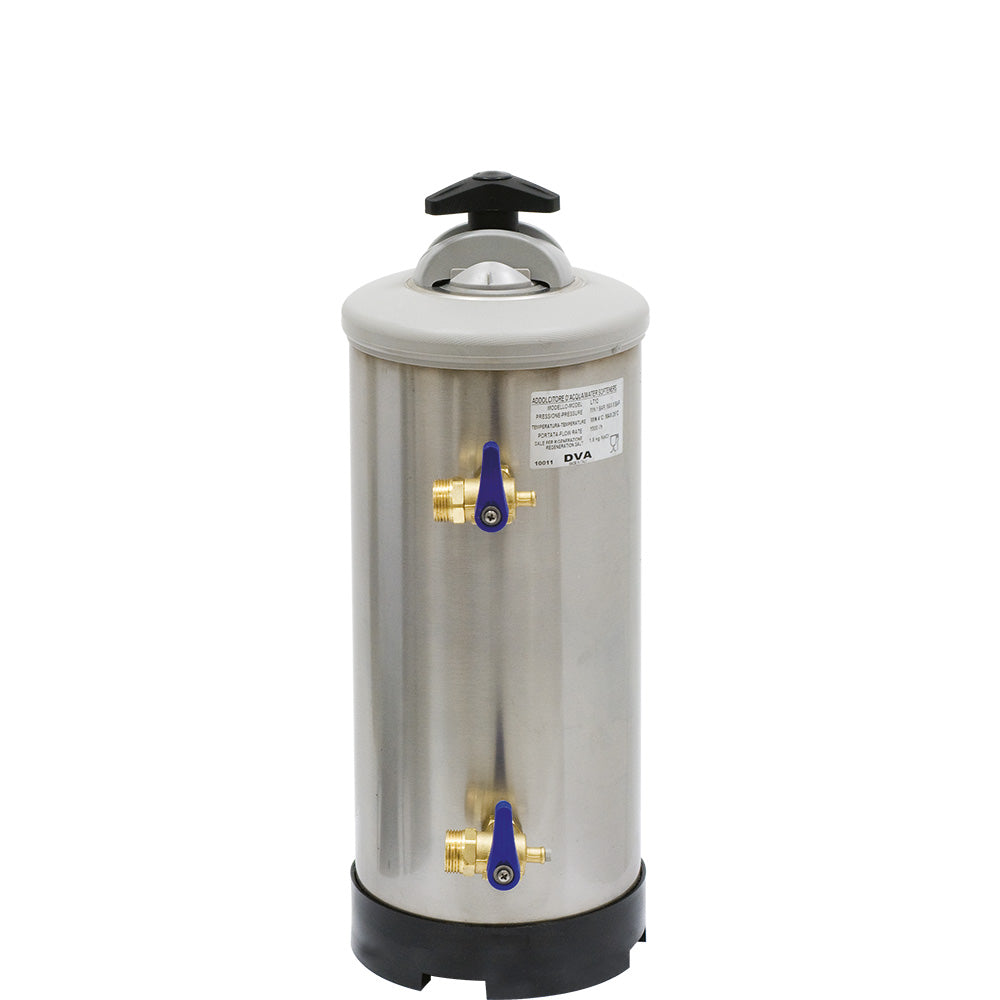 Stalgast Wasserenthärter, Edelstahl, Inhalt: 12L, Durchlaufleistung: 1000 Liter/h