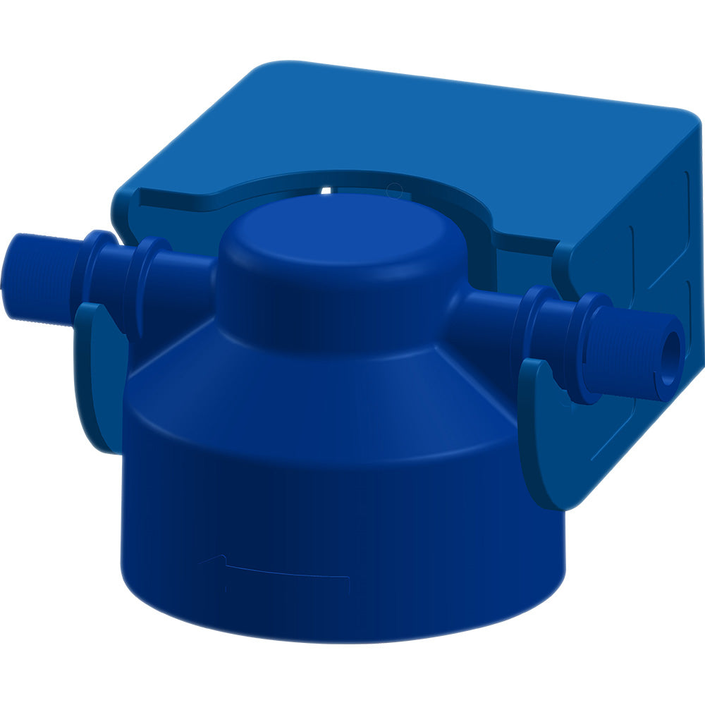 Filterkopf ONE (Anschluss 3/8"), Plastik, Blau, Breite: 1000mm