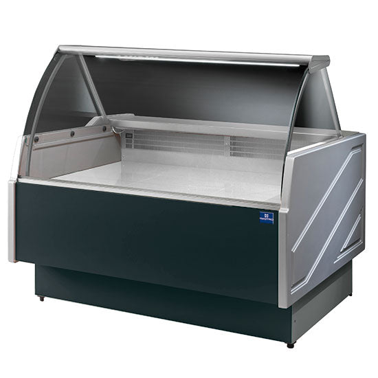 Mastro Kühltheke 1520 mm mit gebogener Frontverglasung, Umluft Kühlung, +3°/+5°C