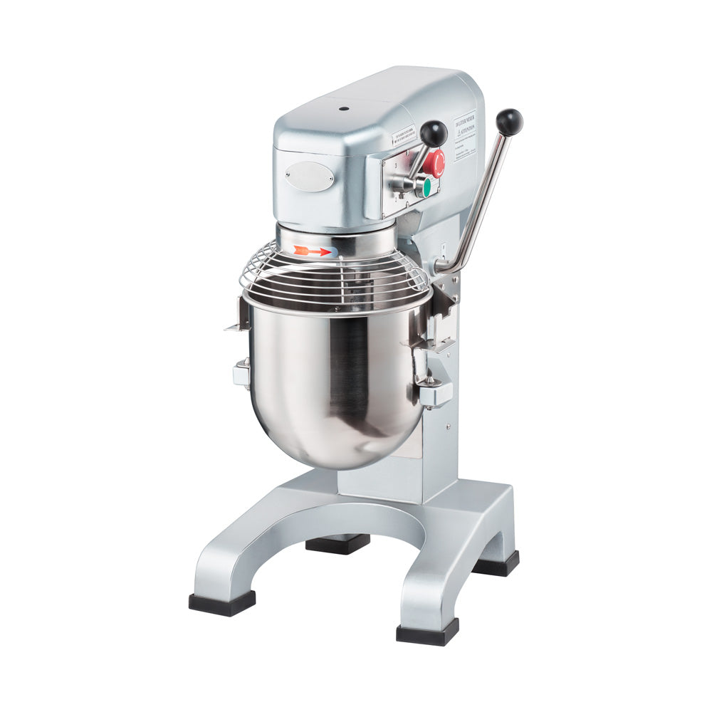 Stalgast Planetenmixer, Edelstahl und Pulverbeschichteter Stahl, 0,6kW, 230V, Inhalt: 10L, 420x380x750mm