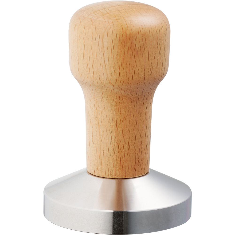 Stalgast Tamper, Edelstahl und Holz, Silber und Braun, Durchmesser: 58mm, Höhe: 85mm