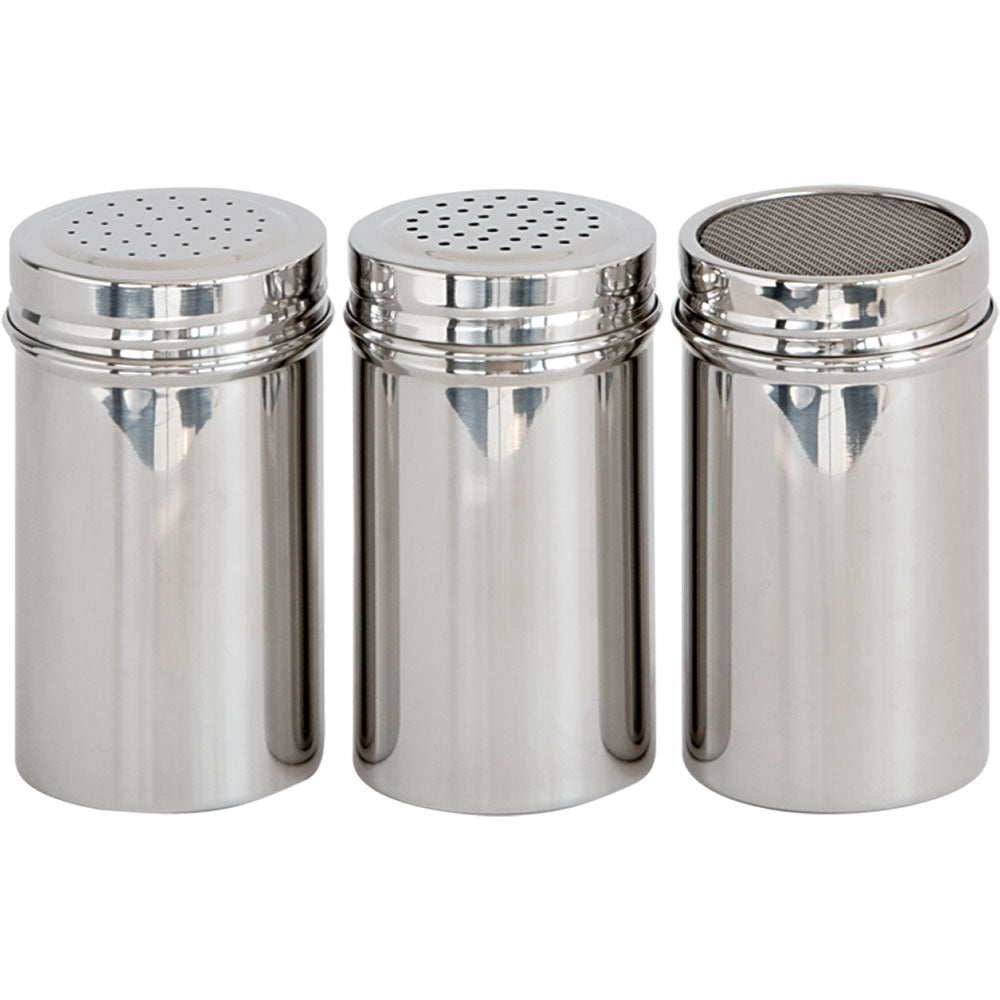 Stalgast Gewürzstreuer "Grob", Edelstahl, Silber, Inhalt: 400ml, Durchmesser: 70mm, Höhe: 130mm