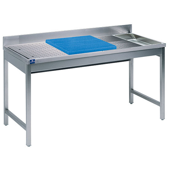 Mastro Fischzubereitungstisch, B=1400 mm