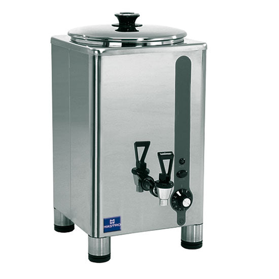 Getränkedispenser (Für warme Getränke), Edelstahl, 1,3kW, 220-240Vl, Inhalt: 6L, 280x360x530mm