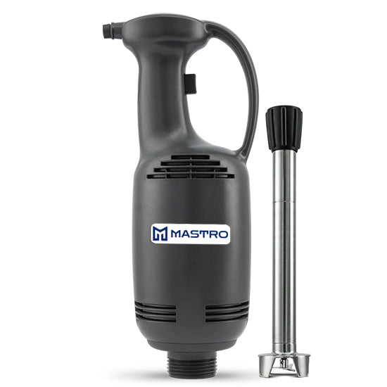 Mastro Stabmixer (Mit Geschwindigkeitsregler), Edelstahl, Schwarz und Silber, 0,4kW, 230V, 146x120x790mm