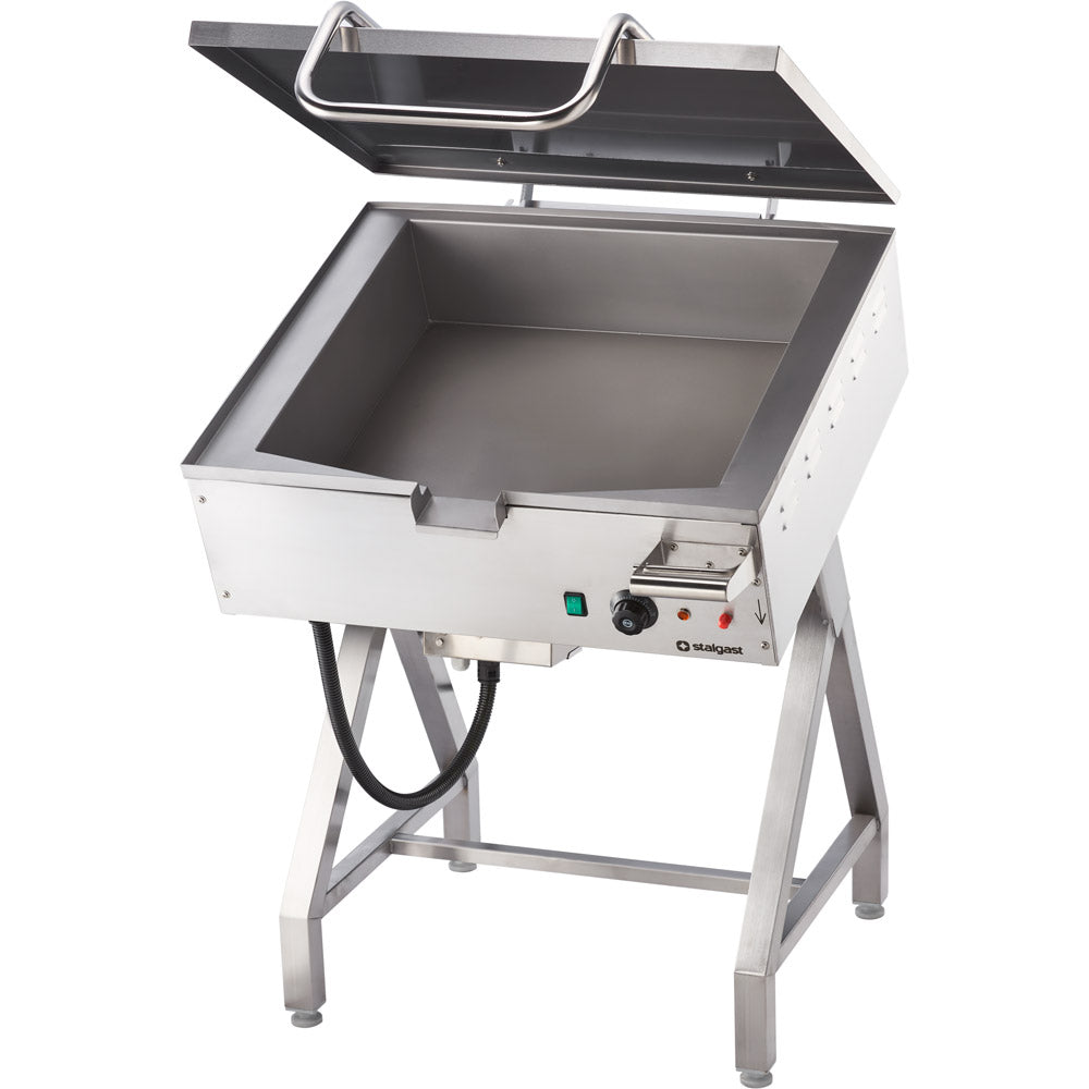 Stalgast Kippbratpfanne, Edelstahl, 6,3kW, 400V, Tiegelgröße: 40L, 700x786x912mm