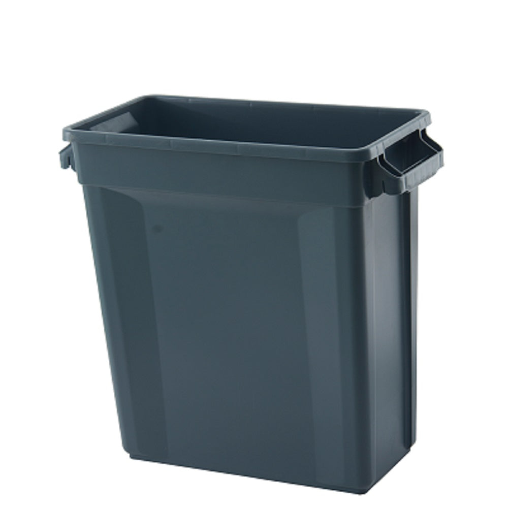 Stalgast Abfallcontainer "Slim", Kunststoff, Grau, Inhalt: 60L, 507x272x632mm