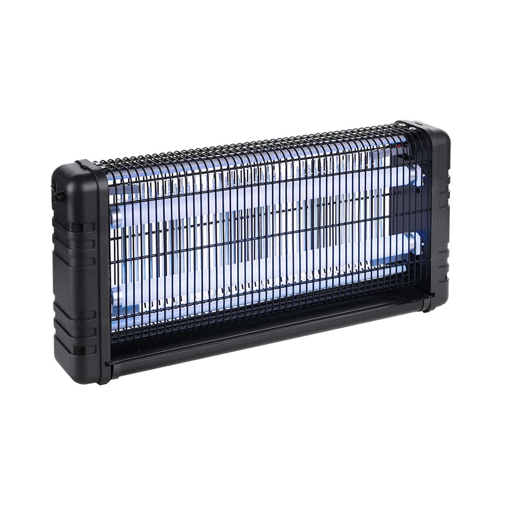 Stalgast Insektenvernichter mit UV-A-LED-Lampen, Schwarz, 230V, Wirkungskreis ca. 100m², 542x265x100mm