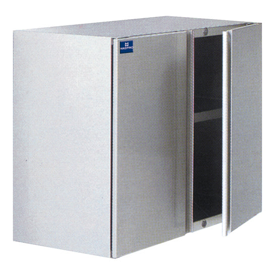 Mastro Wandhängeschrank mit Flügeltüren und Zwischenbord, 800x400 mm