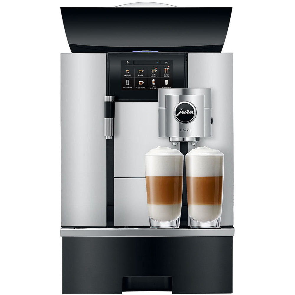 Jura Giga X3C (Festwasseranschluss) Chrom, Kaffeevollautomat, bis zu 150 Tassen pro Tag