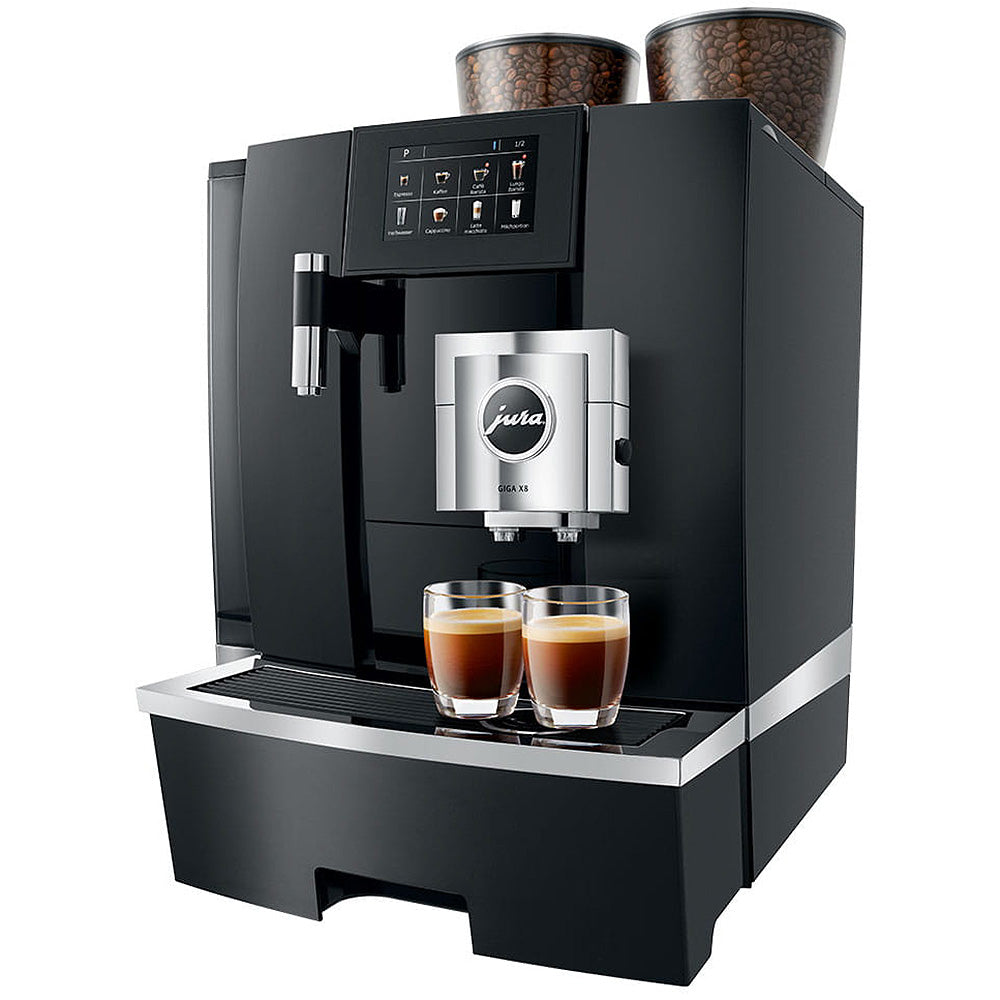 Jura Giga X8 (Tankversion) Chrom, Kaffeevollautomat, bis zu 200 Tassen pro Tag