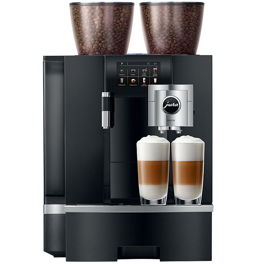 Jura Giga X8 (Tankversion) Chrom, Kaffeevollautomat, bis zu 200 Tassen pro Tag