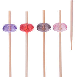 Kögler 1.000x Bambus-Deko-Picker "Jewel", 10x 100 Stk./Schaukart.