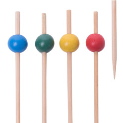 Kögler 1.000x Deko-Picker "Ball", 4x 250 Stk./Klarsichtb.