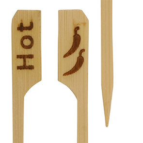 Kögler 1.200x Bambus-Marker "Hot", 12x 100 Stk./Klarsichtb.