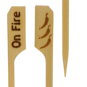 Kögler 1.200x Bambus-Marker "On Fire", 12x 100 Stk./Klarsichtb.
