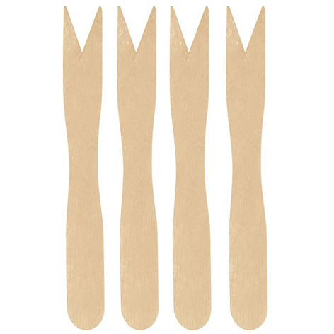 Kögler 8.000x Holz-Pommes-Gabeln, 8x 1.000 Stk./Karton