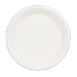 Kögler 400x Zuckerrohr-Teller, rund, 8x 50 Stk./Set