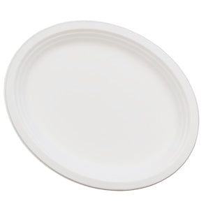 Kögler 150x Zuckerrohr-Teller, oval, 3x 50 Stk./Set