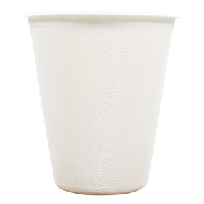 Kögler 500x Zuckerrohr-Trinkbecher, für Kalt- und Heißgetränke, 10x 50 Stk./Set