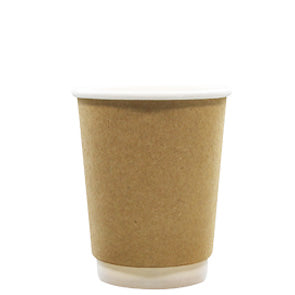 Kögler 500x Papp-Trinkbecher, doppelwandig für Heißgetränke, 10x 50 Stk./Set