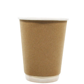 Kögler 500x Papp-Trinkbecher, doppelwandig für Heißgetränke, 10x 50 Stk./Set