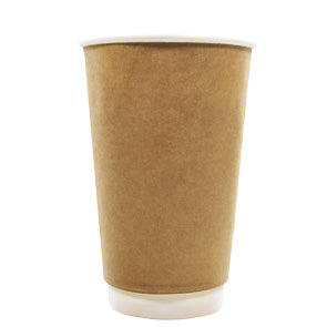 Kögler 500x Papp-Trinkbecher, doppelwandig für Heißgetränke, 10x 50 Stk./Set