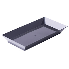 Kögler 150x MEHRWEG Buffet-Miniteller, eckig, 3x 50 Stk./Klarsichtb.