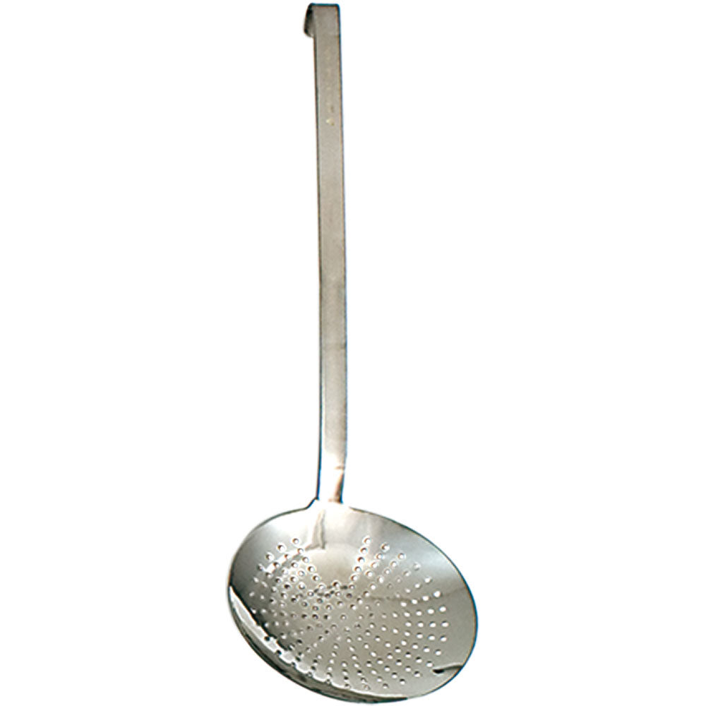 Stalgast Schaumlöffel (Monoblock, mit ergonomischer Griff), Edelstahl, Silber, Durchmesser: 100mm