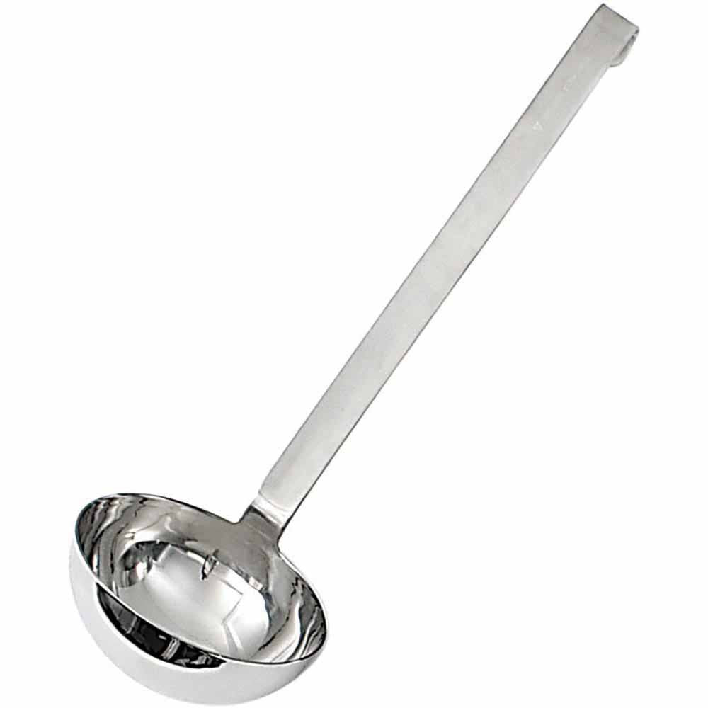 Stalgast Monoblock Schöpfkelle, ergonomischer Griff, 0,2 Liter, Ø 9 cm