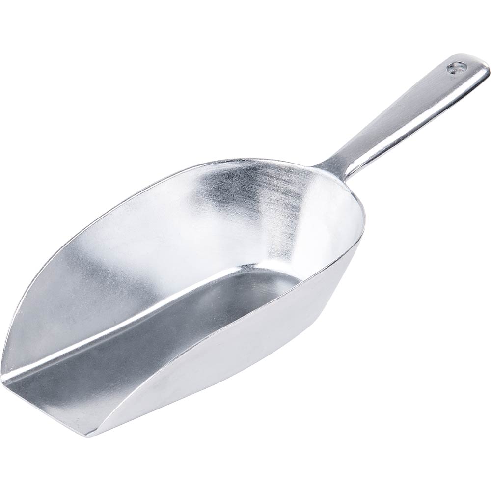 Stalgast Eis-/Mehrzweckschaufel (Mit Aufhängeöse), Aluminium, Silber, Inhalt: 680ml, Länge: 310mm
