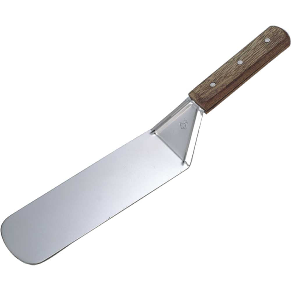 Stalgast Bratenspachtel mit Holzgriff, Klingenlänge: 195mm
