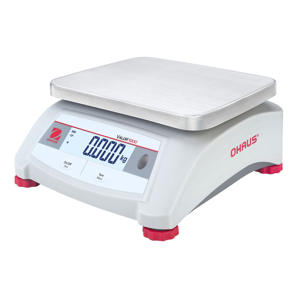 Ohaus Küchenwaage (Bis 15 Kg), Grau und Rot, 260x122x270mm