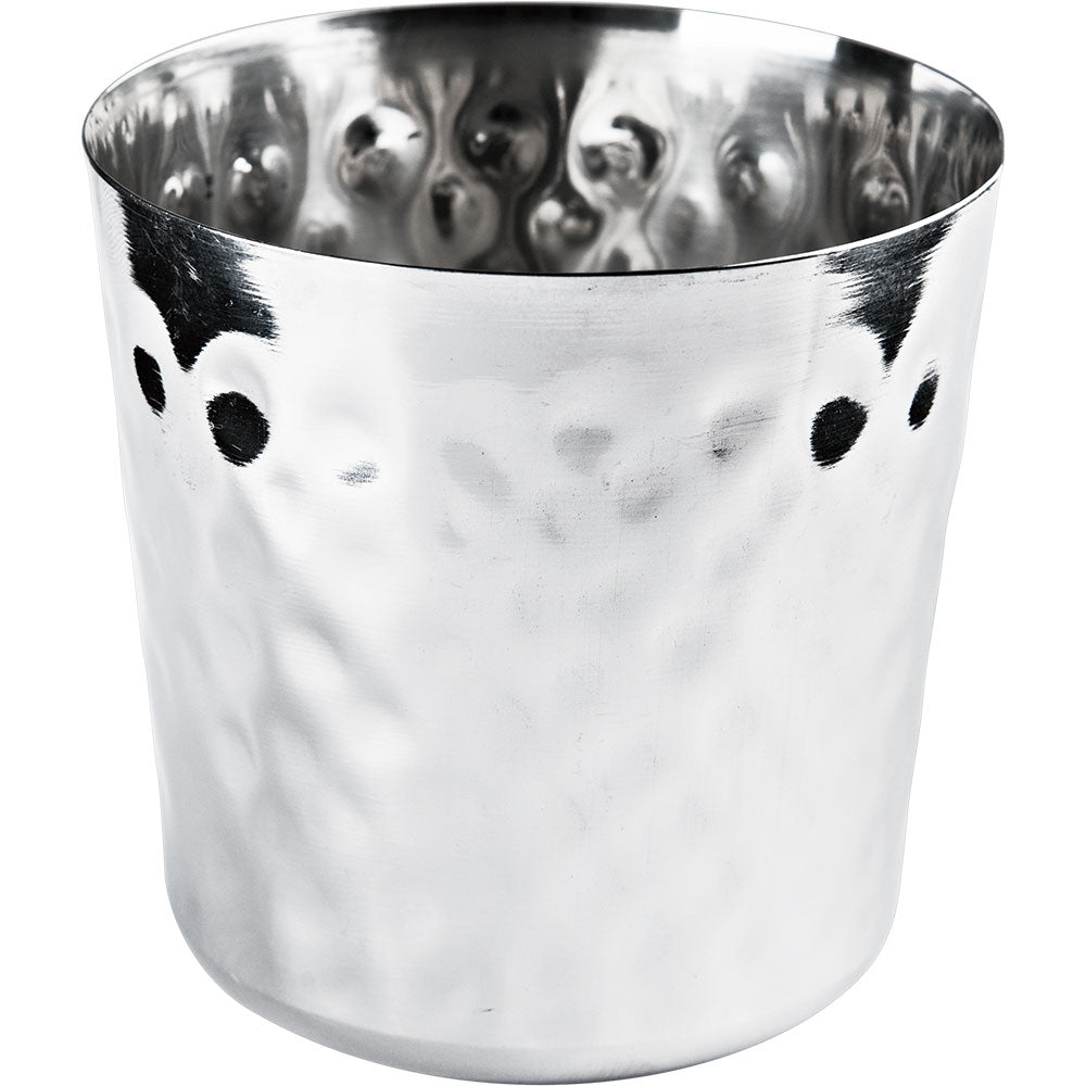 Stalgast Servier-Becher, Edelstahl, Silber, Inhalt: 410ml, Durchmesser: 88mm, Höhe: 85mm