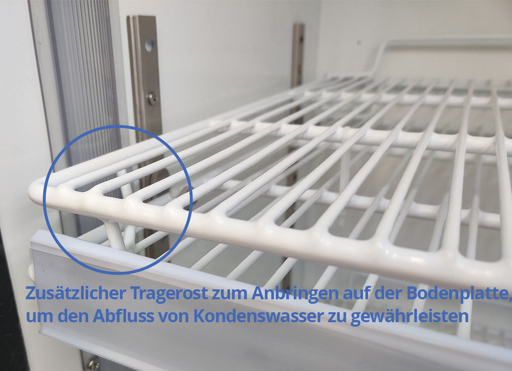 Skyrainbow Getränkekühlschrank (mit Display), Edelstahl und Kunststoff, Schwarz und Weiß, 0,27kW, 230V, 270L, 600x590x1860mm