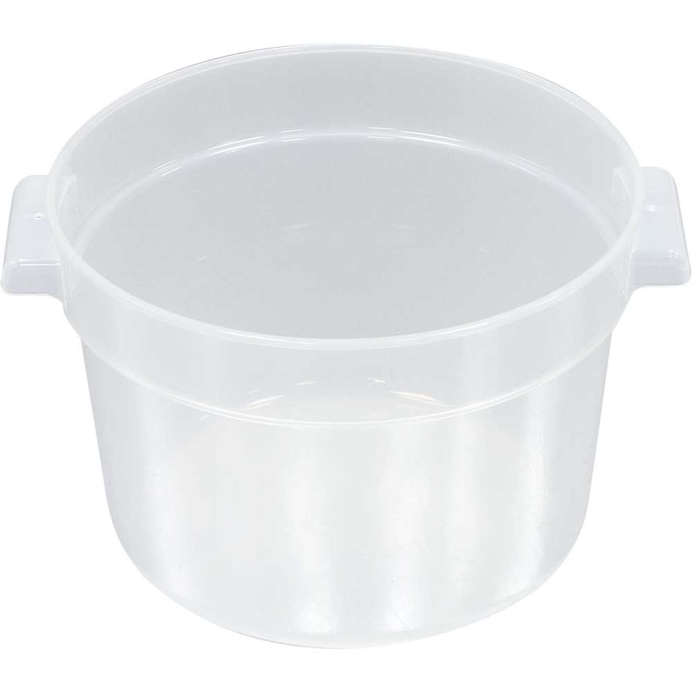 Stalgast Vorratsbehälter, Polypropylen, Transparent, Rund, Inhalt: 10L, Durchmesser: 310mm, Höhe: 210mm