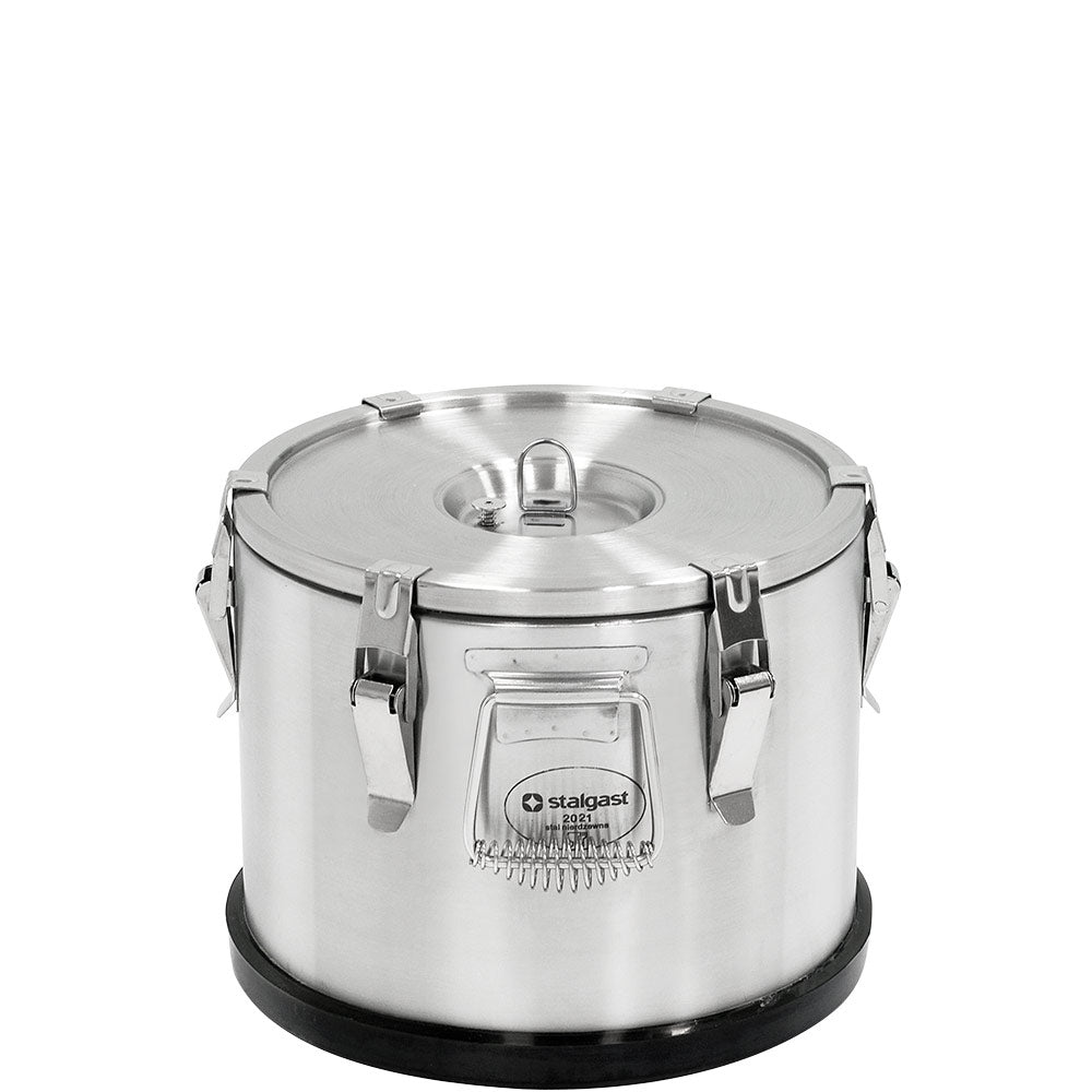 Stalgast Thermobehälter, Edelstahl, Inhalt: 15L, Durchmesser: 330mm, Höhe: 295mm