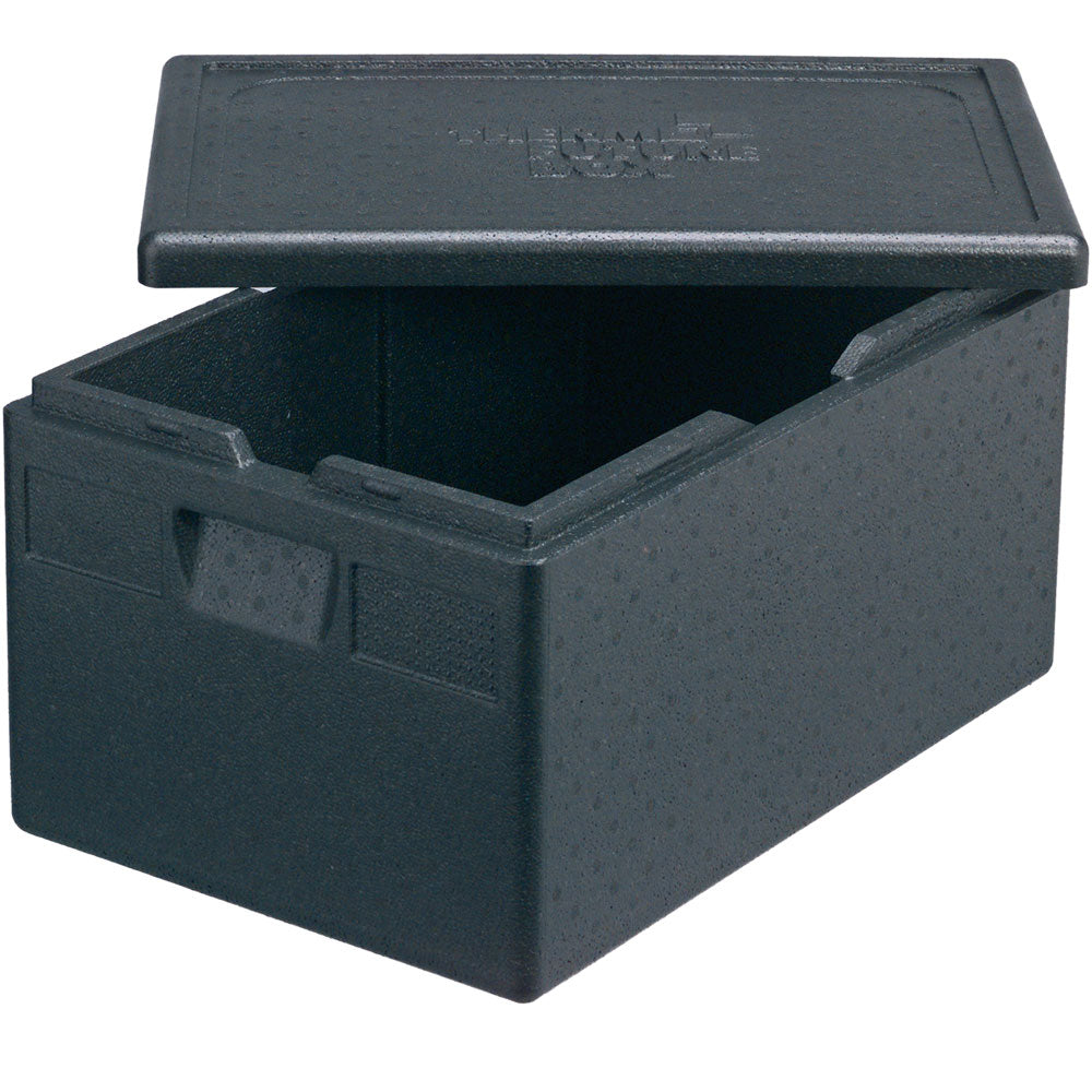Stalgast Thermobox, Polypropylen, Schwarz, Inhalt: 53L, 685x260x485mm