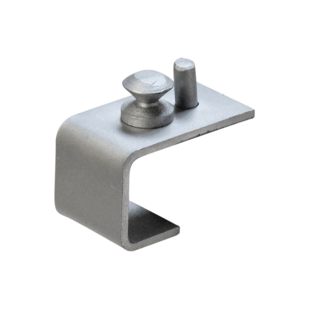 Stalgast Verbindungsstück für Lagerregale, Aluminium, Grau