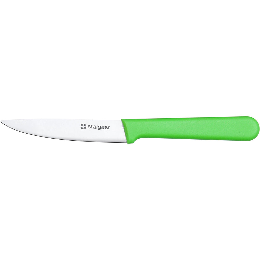 Stalgast Schälmesser (HACCP), Edelstahl, Grün, Klingenlänge: 90mm