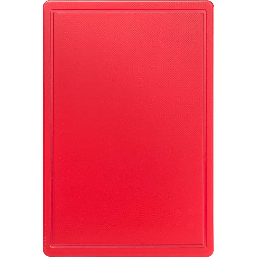 Stalgast HACCP Schneidbrett, Polypropylen, Rot, 600x400mm