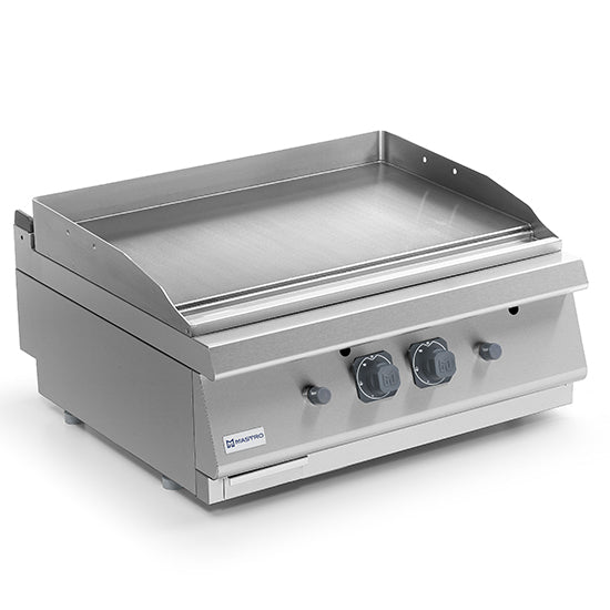 Mastro Gas-Grillplatte, Tischmodell, glatte Platte
