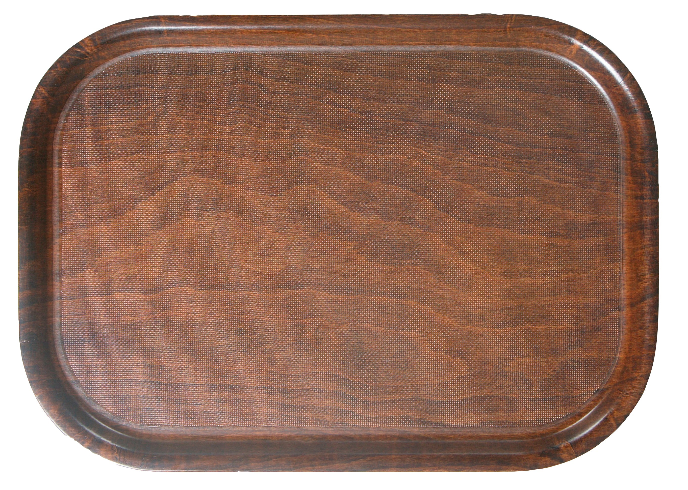 Cambro 12x Holztablett (PH556056000), Holz, Braun, Mit rutschfester Oberfläche, Rechteckig, 75x48cm