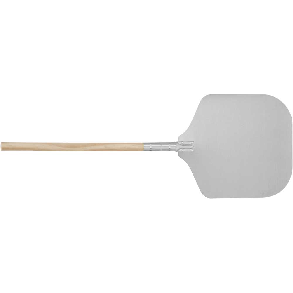 Stalgast Pizzaschaufel mit kurzem Holzgriff, Schaufelgröße: 260x300mm, Länge: 660mm