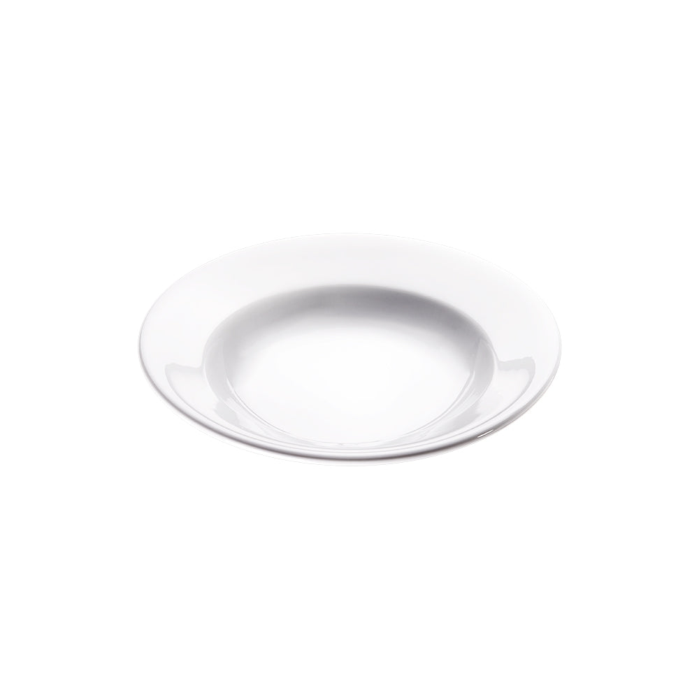 Stalgast Tiefer Teller, reinweißes Hotelporzellan, Serie Isabell, Ø 200 mm, 210 ml